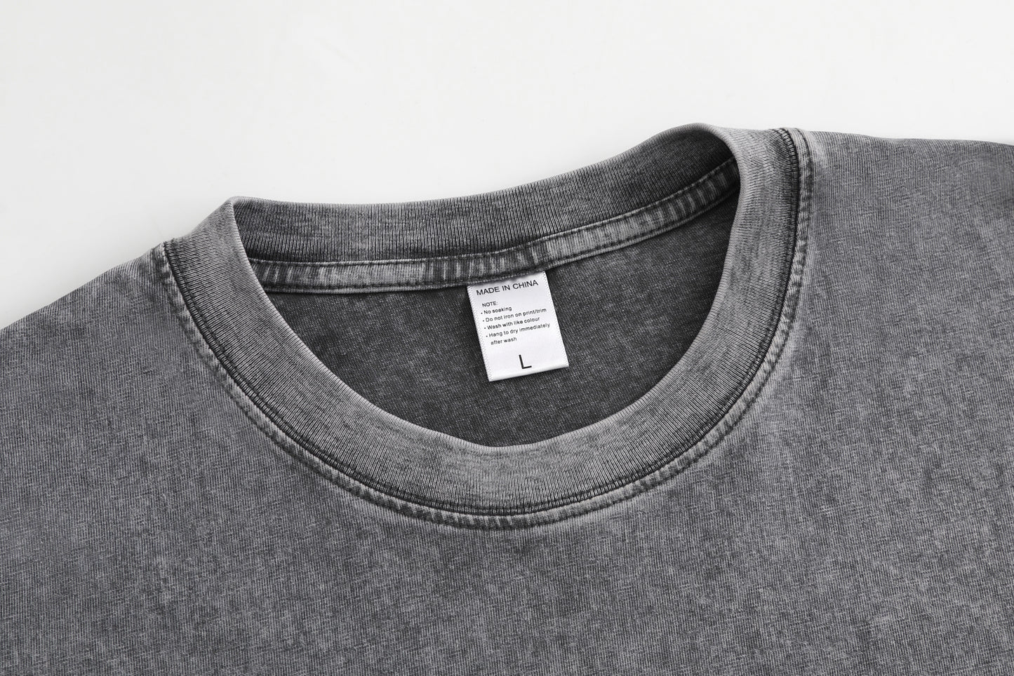 Soul Monologue Simple Letter Print Short Sleeve