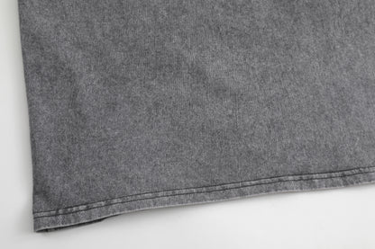 Soul Monologue Simple Letter Print Short Sleeve