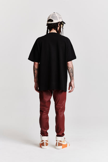 BUILDING OVERSIZED T-SHIRT BLACK