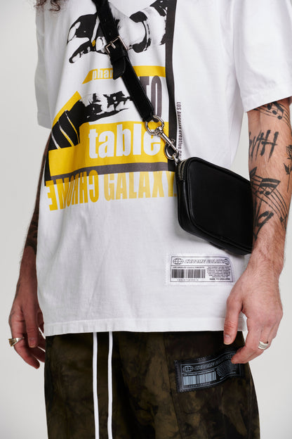 FARM TO TABLE FRONT PRESCRIPTION BACK SHORT SLEEVE TEE WHITE