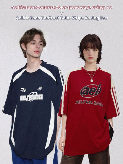 Aelfric Eden Contrast Color Speedway Tee